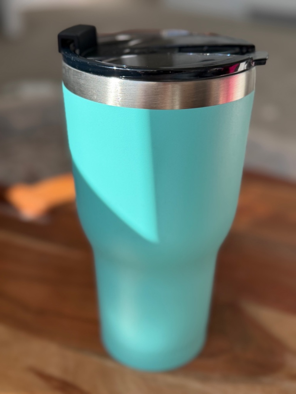 RTIC Turquoise Insulated Tumbler with Slide Lid - Picture 2 of 12